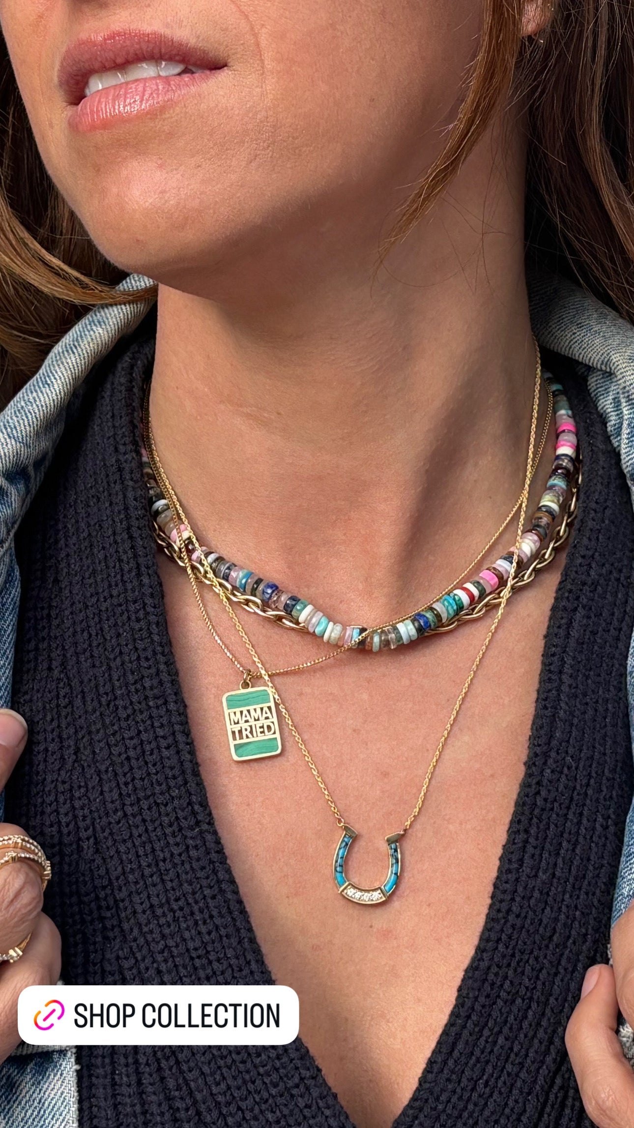 Pear Link Chain Necklace Pear Link Chain Necklace Squash Blossom Collection Squash Blossom Collection  Squash Blossom Vail