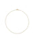 Petite Gold Beaded Pearl Necklace - Squash Blossom Vail