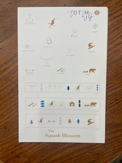 Vail Exclusvie Totem Band - Squash Blossom Vail