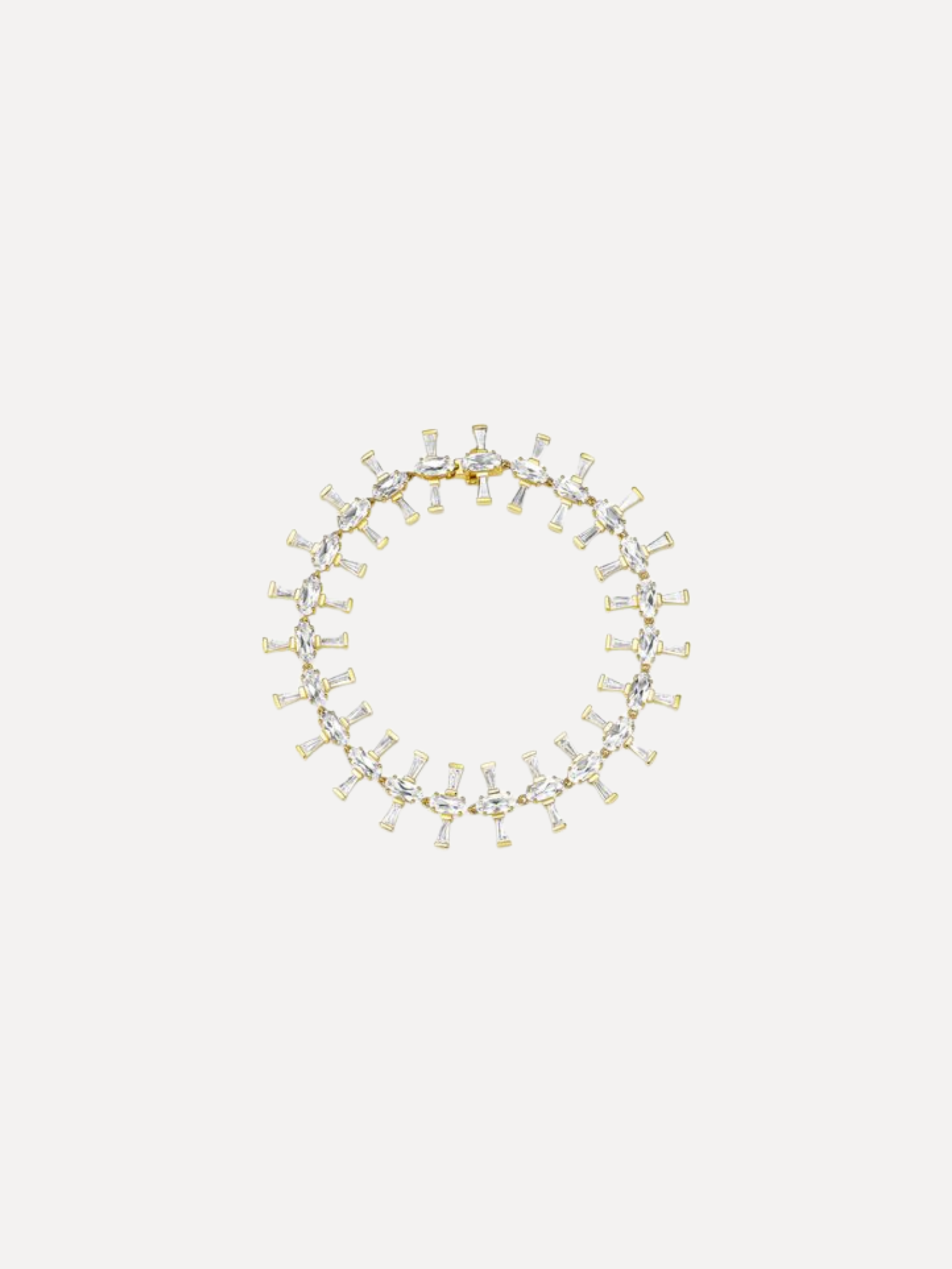 Diamond Sapphire Tennis Bracelet