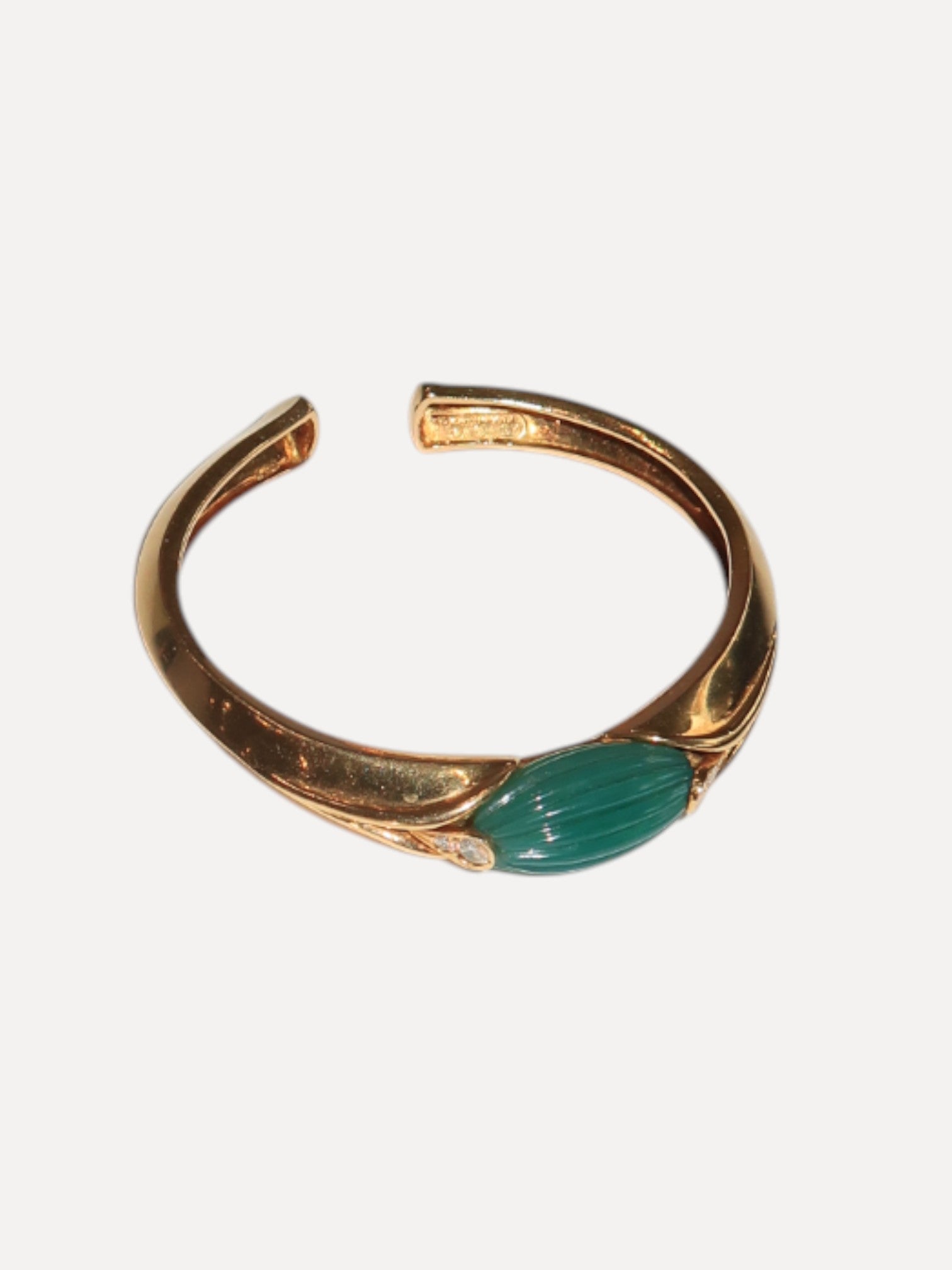 VCA cuff bracelet chrysoprase
