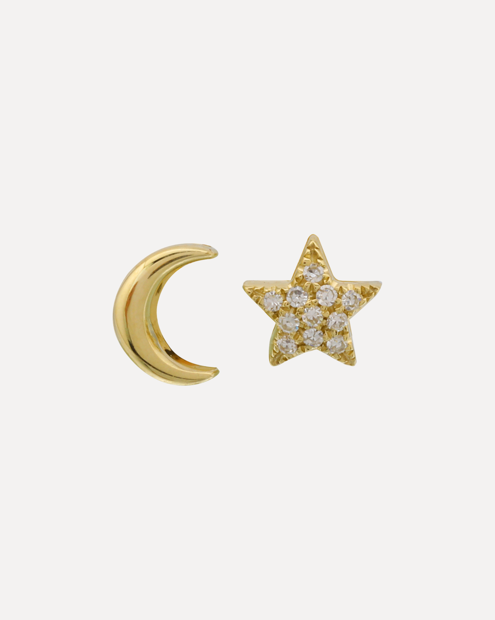 Moon & Star Stud Earrings Moon & Star Stud Earrings Squash Blossom Collection Squash Blossom Collection  Squash Blossom Vail