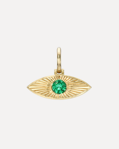 Naya Emerald Charm Naya Emerald Charm Single Stone Single Stone  Squash Blossom Vail