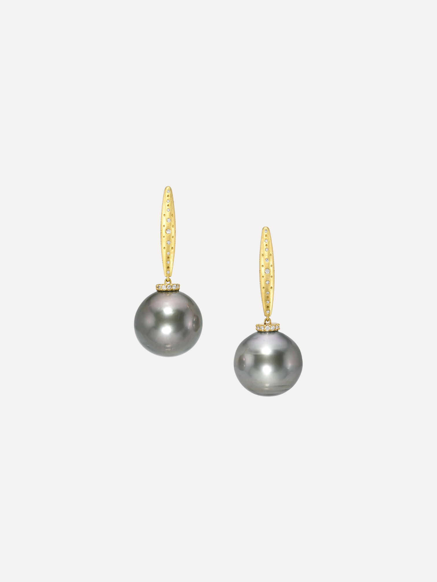 Tahitian Pearl Drop Earrings