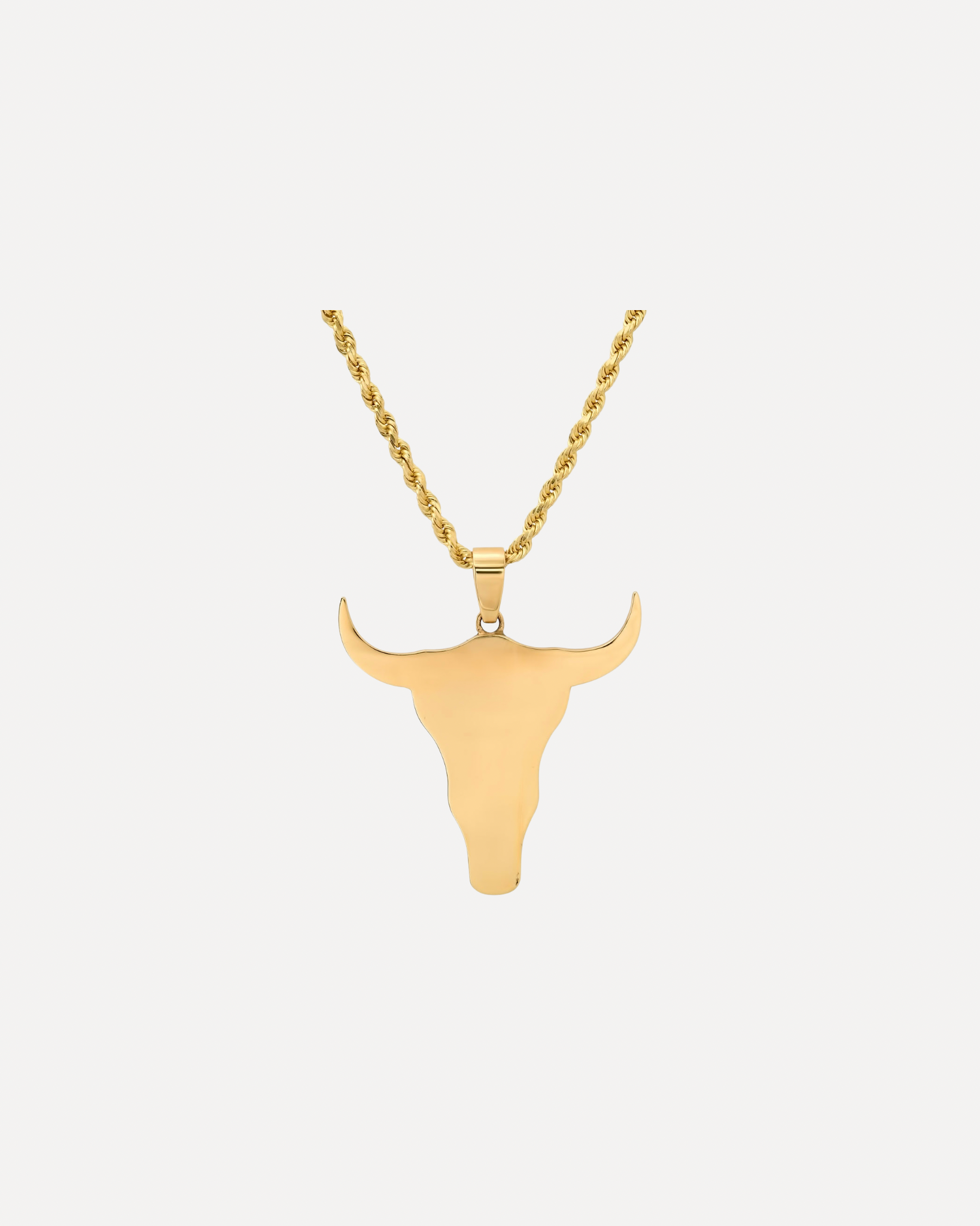 Steer Head with chain Steer Head with chain Established Jewelry Established Jewelry  Squash Blossom Vail