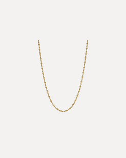 Mini Rosary Chain Mini Rosary Chain Single Stone Single Stone  Squash Blossom Vail