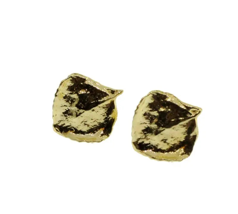 Small Aspen Leaf Earrings