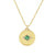 Evil Eye Medallion Necklace - Squash Blossom Vail