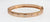 ROUND AND SQUARE DIAMOND ROSE GOLD STACKING BANGLE
