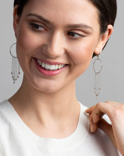 The Dreamcatcher Earrings - Squash Blossom Vail