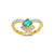 18k yellow gold  .88 Carat of Graziela Tourmaline, .46 Carat of G-H Color White Diamonds  Ring Size 7  If you need a different size, please email shop@sbvail.com  Designed by Graziela Gems