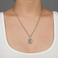 Selflessness Talisman Necklace and Chain - Squash Blossom Vail