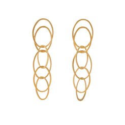 Circle Earrings - Squash Blossom Vail