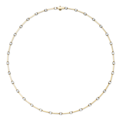 ZEA LINKED NECKLACE - Squash Blossom Vail