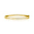 18K Yellow gold with .47ct Diamond Galaxy Bangle  Width: 4.8mm  Designed by Penny Preville and made in NY
