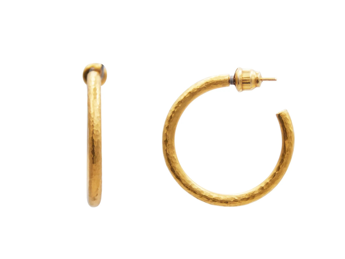 Hoopla Earrings - Squash Blossom Vail