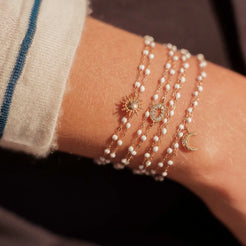 Classic Gigi White bracelet - Squash Blossom Vail
