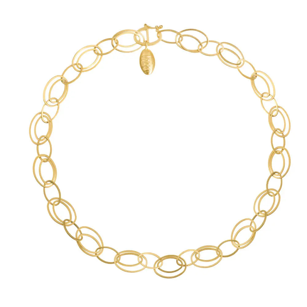 Oval Necklace - Squash Blossom Vail