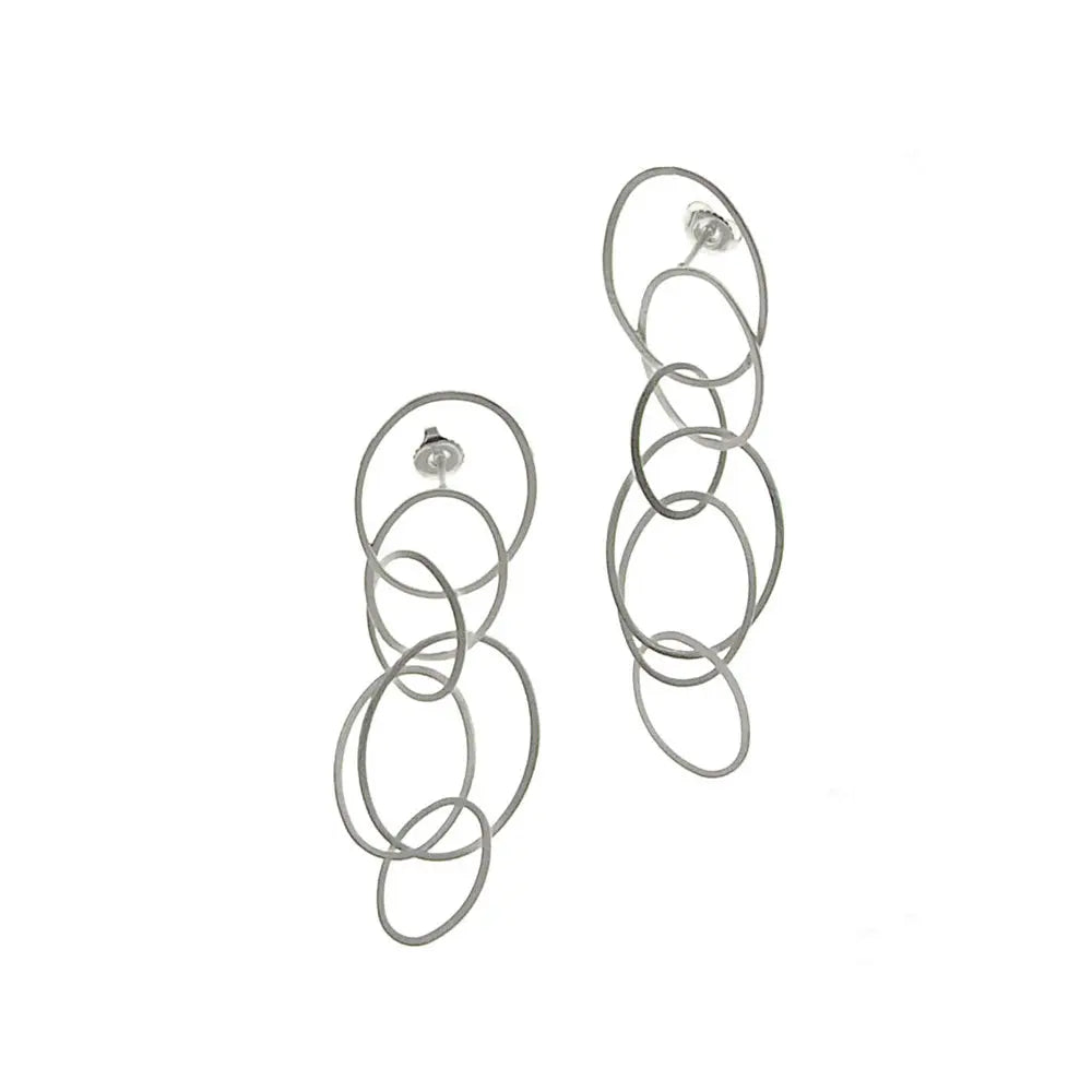 Abstract Shape Earrings - Squash Blossom Vail