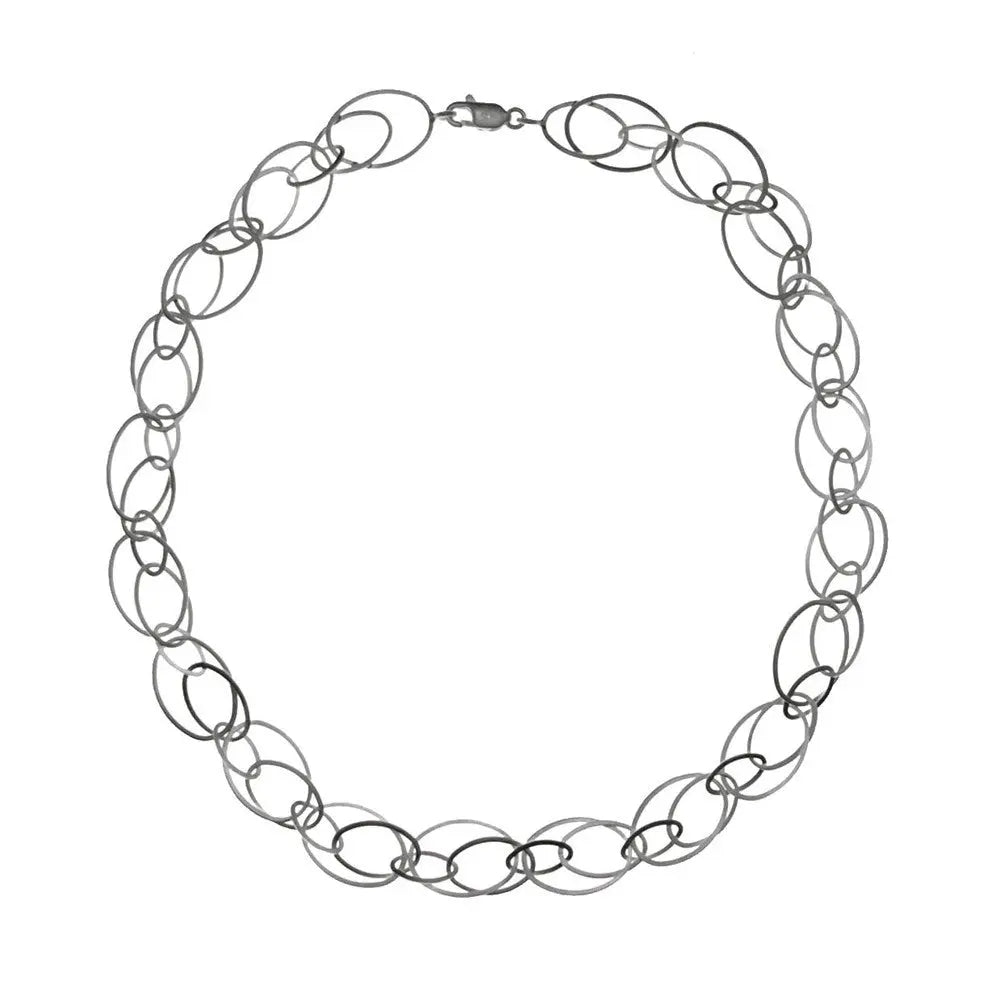Multi-Shape Link Necklace - Squash Blossom Vail