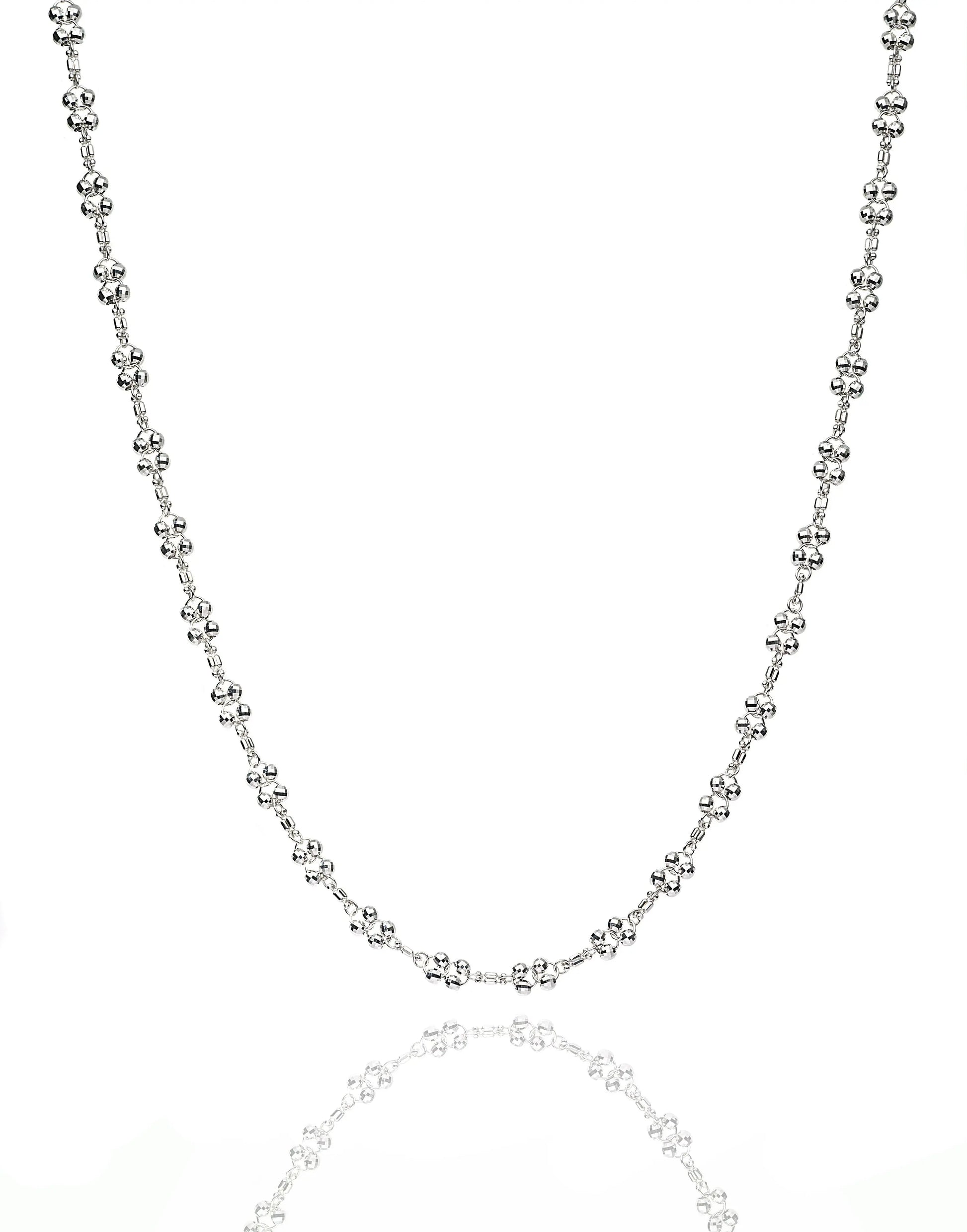 Florette Platinum Necklace. Designed by Platinum Born 