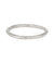 Florentine Finish Thin Ring - White Gold - Squash Blossom Vail