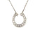 Diamond Horseshoe Necklace - Squash Blossom Vail