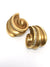 18K Swirl Large Diamond Earrings  Details:   ~0.65cttw G-H-I VS
