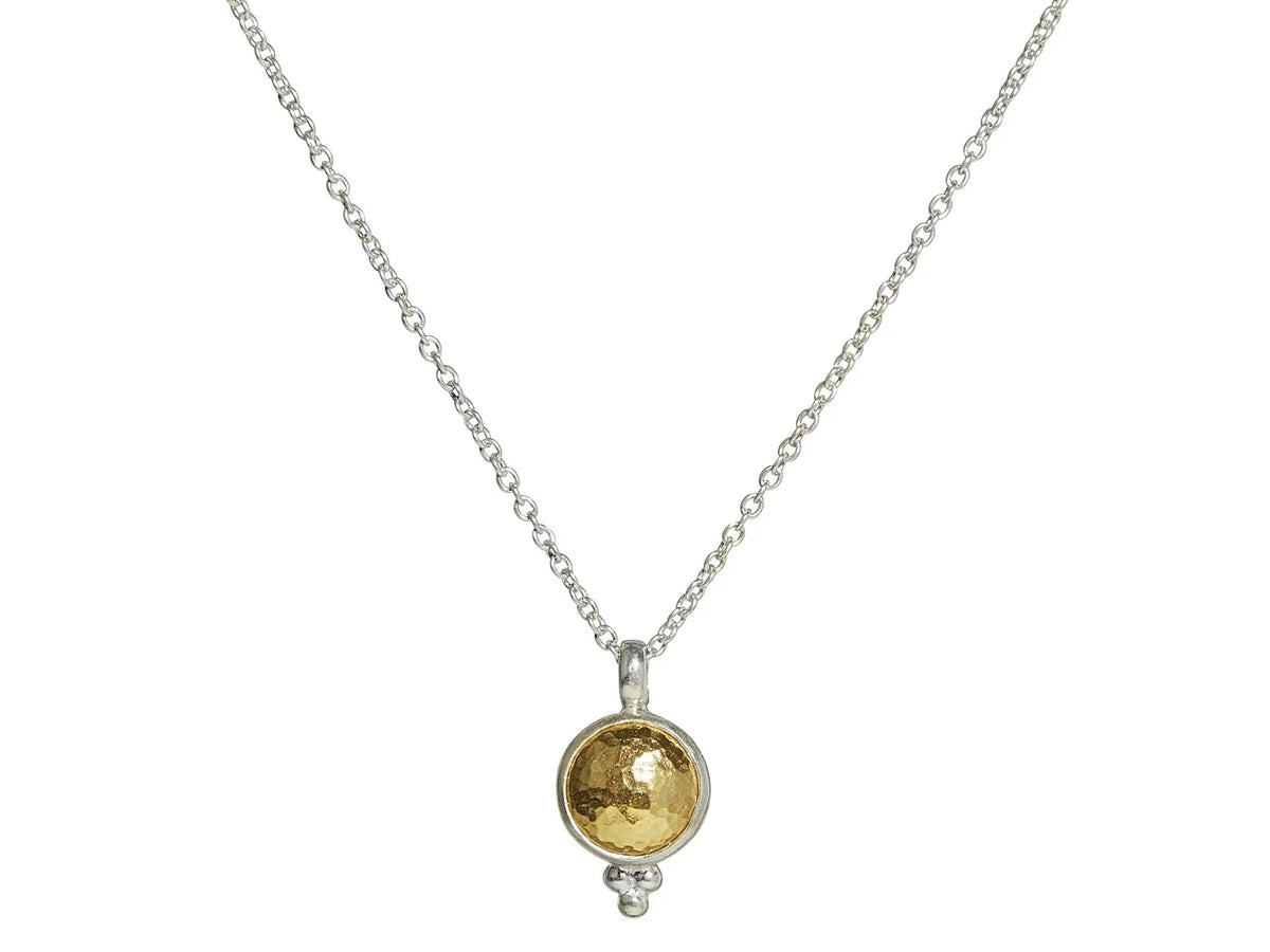 Amulet Sterling Silver Pendant Necklace - Squash Blossom Vail