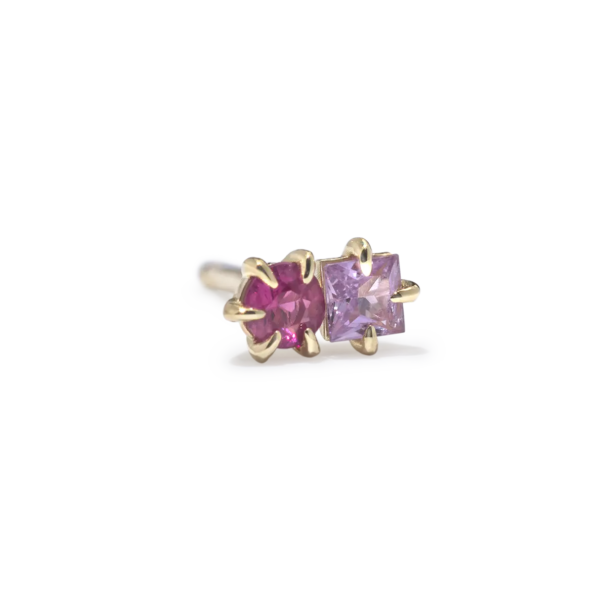 Diamond Slice Pink Opal Strung Choker - Bloom Jewelry