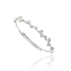 BE Spiral Diamond Bracelet - Squash Blossom Vail