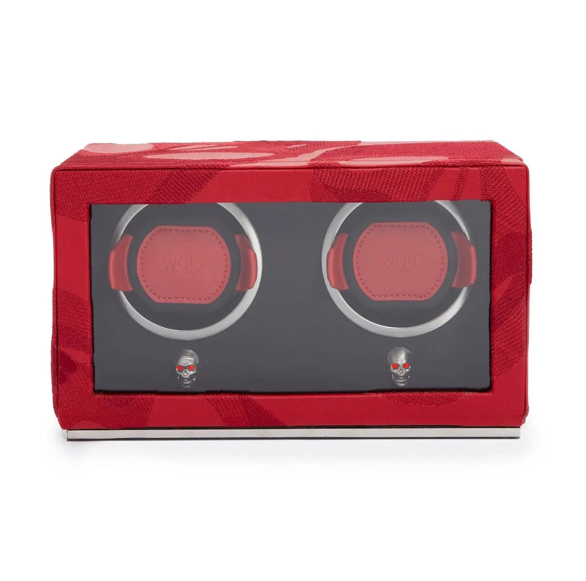 Memento Mori Double Cub Watch Winder Red - Squash Blossom Vail