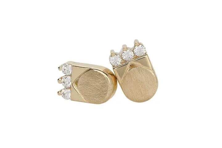 Crown Earrings - Squash Blossom Vail