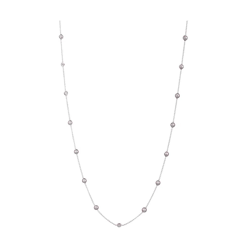 Diamonds by the Yard Station Necklace - Squash Blossom Vail
