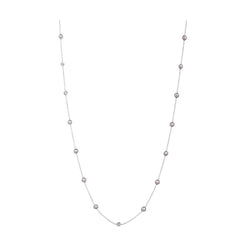 Diamonds by the Yard Station Necklace - Squash Blossom Vail