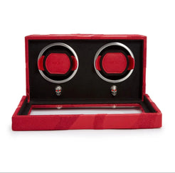 Memento Mori Double Cub Watch Winder Red - Squash Blossom Vail