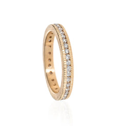 18k rose gold with diamond eternity band18k rose gold with white brilliant cut diamonds (.55ct.) eternity band  Details:  G-H, VS1- VS2 Ring Size: 6.5  If you need a different size, please email shop@sbvail.com  Designed by Todd Reed18k rose gold with white brilliant cut diamonds (.55ct.) eternity band  Details:  G-H, VS1- VS2 Ring Size: 6.5  If you need a different size, please email shop@sbvail.com  Designed by Todd Reed