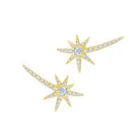 Shooting Starburst Earrings - Squash Blossom Vail